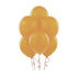 Latex Balloons 10 Inch for Birthday Party Wedding Event Decoration 10PCS Set - Gold