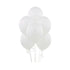 Latex Balloons 10 Inch for Birthday Party Wedding Event Decoration 10PCS Set - White
