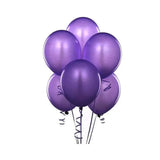Latex Balloons 10 Inch for Birthday Party Wedding Event Decoration 10PCS Set - Dark Purple