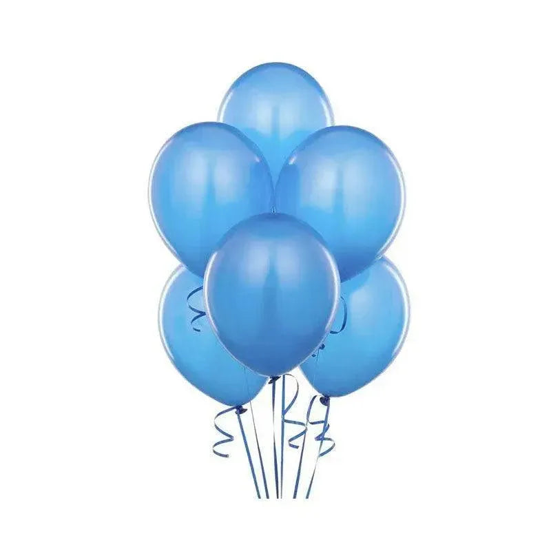 Latex Balloons 10 Inch for Birthday Party Wedding Event Decoration 10PCS Set - Light Blue