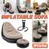 3pcs Inflatable Air Chair Seat Lazy Sofa Lounge Blow Up Ottoman Outdoor Couch