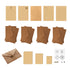 5 Set Vintage Cowhide Letter Paper Envelope Stationery Writing Set for Gifts - 1