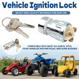 Kart ATV Vehicle Ignition Lock Wear-resistant Racing UTV Motorbike Replacement