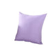 45cm*45cm Multicoloured Plain Solid Colour Cushion Cover Decorative Pillow Case - Light Purple
