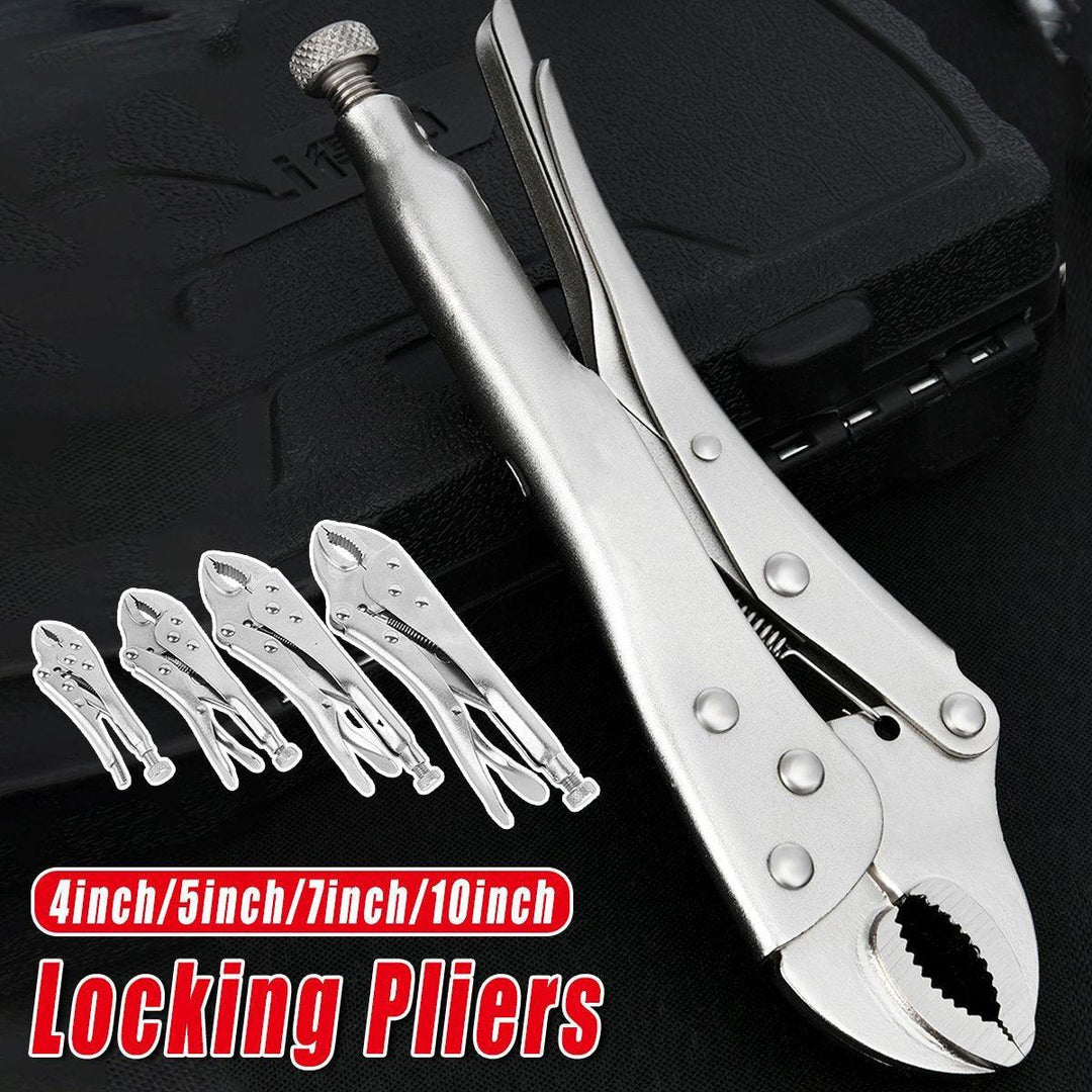 Multi-functional C-type Pliers Strong Manual Grip Round Mouth Clamping Tool - 5inch