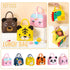 3D Bento Lunch Bag Cartoon Handbag Insulated Food Box Bag for Students LunchTote - Coffee Bear