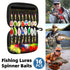16 PCS Fishing Lure Metal Spinner Bait Bass Tackle Crankbait Spoon Trout Bass
