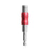 Pivot Drill Bit Holder Steel Impact Swivel Screw Adapter for Quick Bit Changes - Red Silver