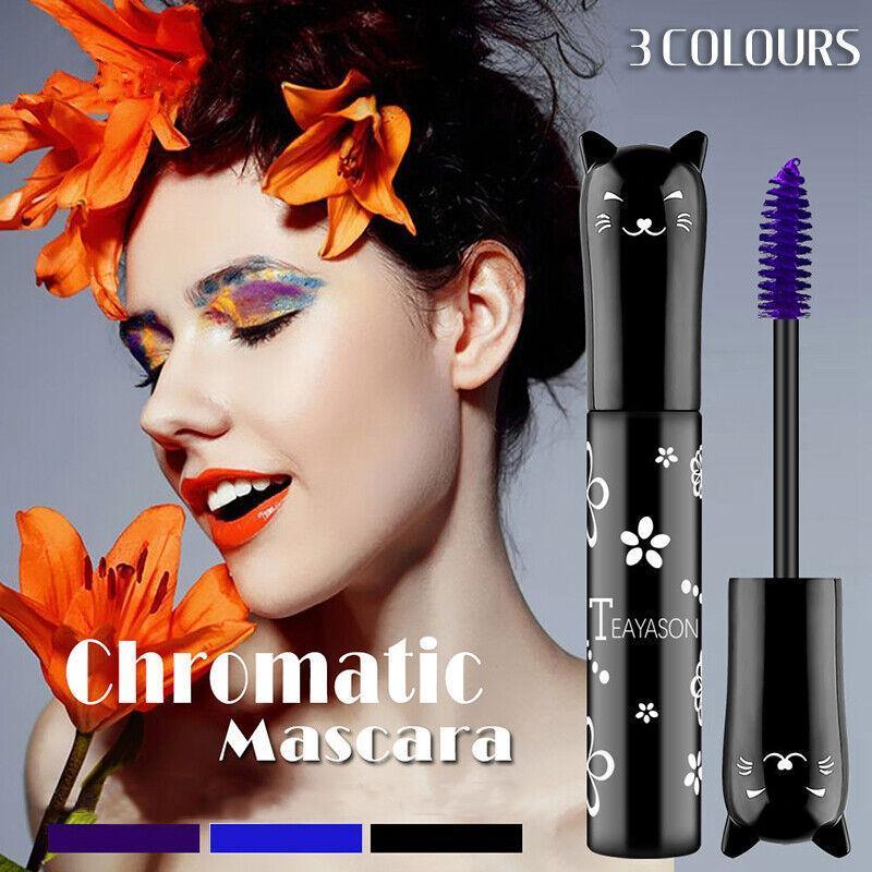 4D Silk Long Lasting Mascara Waterproofing Eye Catching Colours New Au Stock - Black
