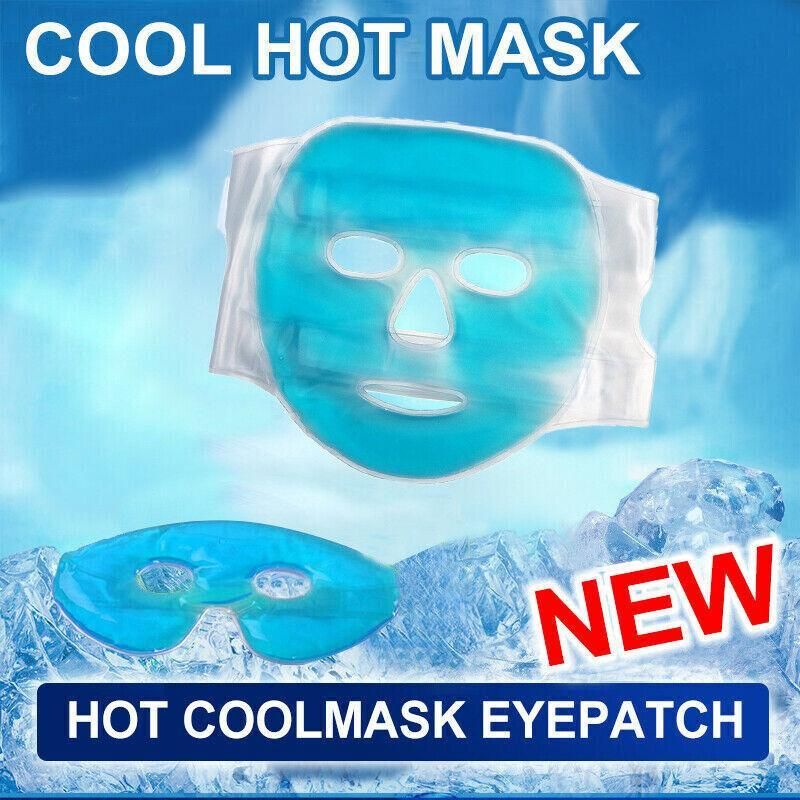 Cooling Mask/Eyepatch Hot Cold Gel Pack Beauty Relax Medical Facial Skin Care Au - Only Mask