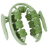 Leg Muscle Massager Roller 26 Round Wheel Calf Relaxation Yoga Fitness Tool - Green