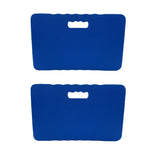 2Pcs Waterproof Anti-Slip Kneeling Cushion Home Garage Repair Knee Guard - Blue