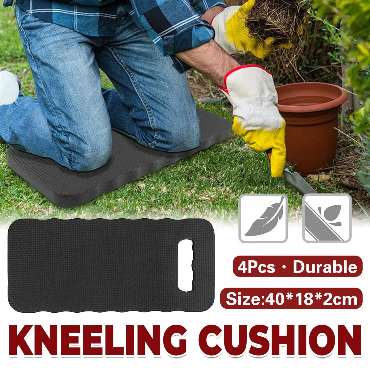 4PCS Garden Mechanic Knee Pads Work Mat Knee Protection Gardening Car Repair