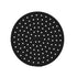 23cm Reusable Air Fryer Liners Non-Stick Silicone Air Fryer Basket Mat Round - Black