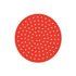 23cm Reusable Air Fryer Liners Non-Stick Silicone Air Fryer Basket Mat Round - Red