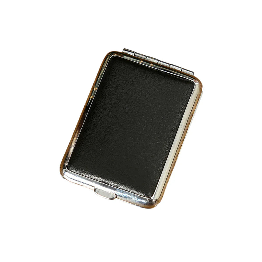 Portable Metal Matchbox Case Compact Storage Box Outdoor Camping Hiking - Black