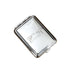 Portable Metal Matchbox Case Compact Storage Box Outdoor Camping Hiking - Silver