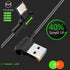 Mcdodo Fast Usb Cable Heavy Duty Charging Syn Charger Type-C 90 Degree Angle - 0.5m