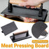 Cast Iron Meat Press Rectangular Grill BBQ Steak Press for Outdoor Cooking