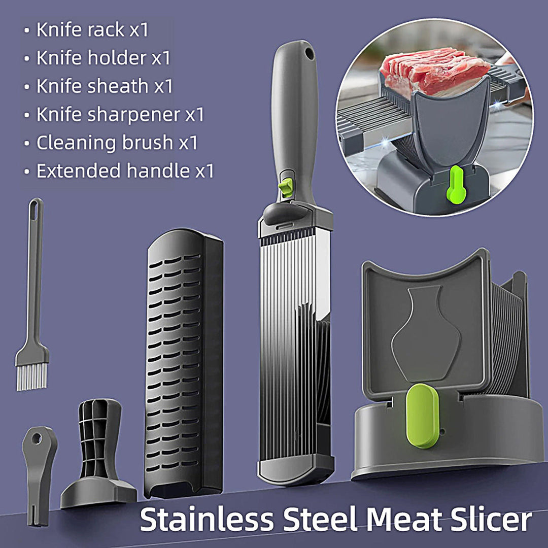 Meat Slicer Cutter Multifunctional Fresh Meat Cutting Tool for Household Kitchen