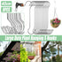 8pcs Metal S Hooks Multifunctional Garden Pot Hangers Outdoor Bird Feeder Hooks