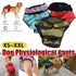 Washable Female Pet Dog Cat Nappy Diaper Physiological Pants Panties Underwear Black - XS