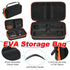 Portable EVA Microphone Storage Case Handheld Mic Box with Dividers Shockproof