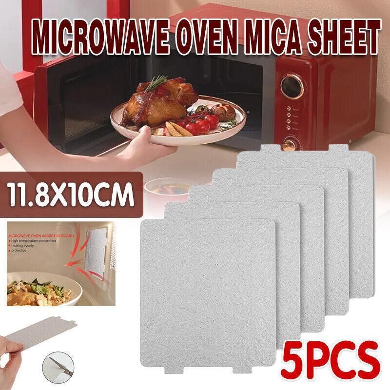 5PCS Universal Microwave Oven Mica Sheet Waveguide Wave Guide Cover Sheet Plates