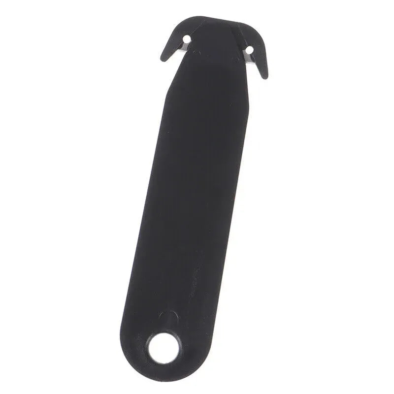 Mini Utility Knife Box Cutter Small Letter Opener for Envelope Package Food Bag - Black