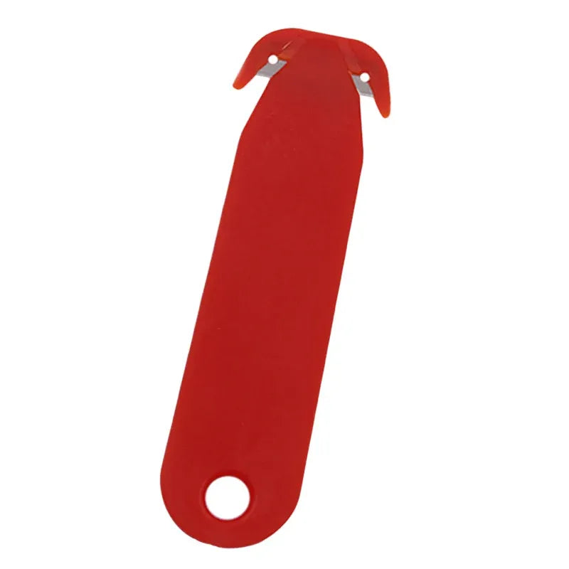 Mini Utility Knife Box Cutter Small Letter Opener for Envelope Package Food Bag - Red