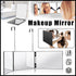 3Way Makeup Mirror for Hair Cutting Styling Hanging Beauty Tool Adjustable