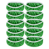 10PCS Replacement Mop Cloth Water Absorbent Wet Dry Refill Cover Household Tool - Green