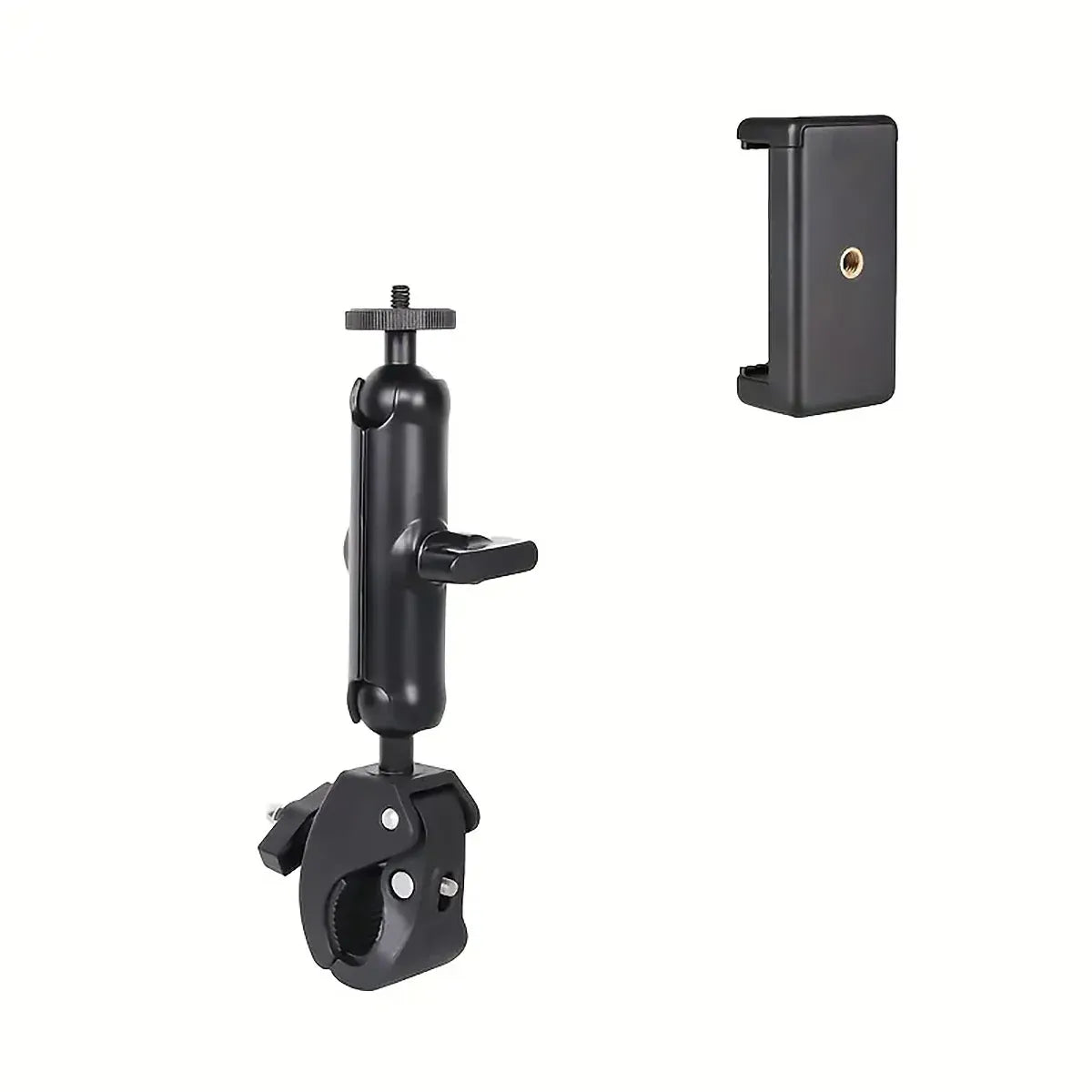 Motorcycle Phone Camera Mount Anti Shake for Bike Scooter Navigation Secure - M