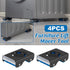 4pcs Movable Washing Machine Stand Furniture Moving Bracket Appliance Roller