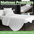 Hotel Mattress Comfort Pads Fabric Bedding Topper Mattress Protectors Cover - 91x190cm-Plain