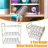Adjustable Cup and Bottle Storage Rack Multifunctional Wine Thermos Holder Shelf