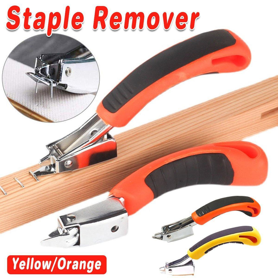 Easy Nail Puller Ergonomic Design for Quick Nail Removal Efficient Hand Tool - Yellow