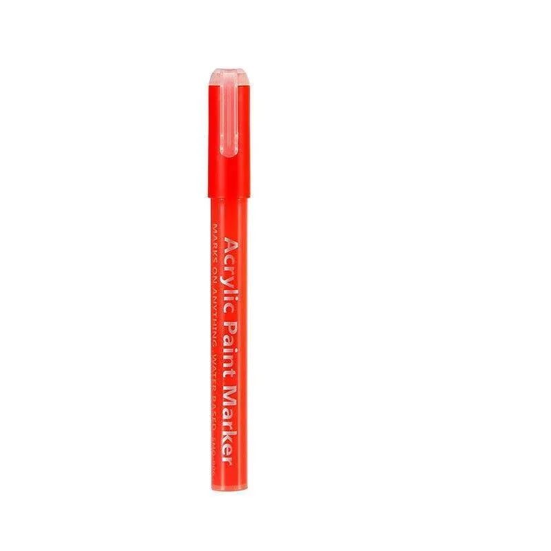 Marker pens are suitable for detailed drawing, writing and marking - Red