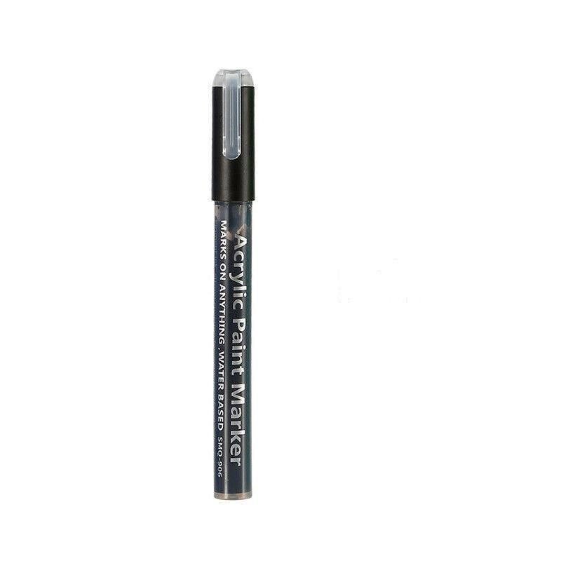 Marker pens are suitable for detailed drawing, writing and marking - Black