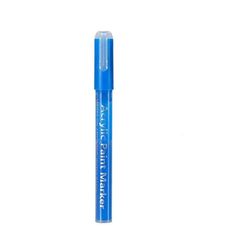Marker pens are suitable for detailed drawing, writing and marking - Light Blue