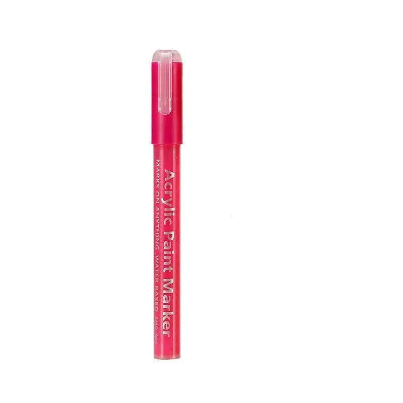 Marker pens are suitable for detailed drawing, writing and marking - Rose