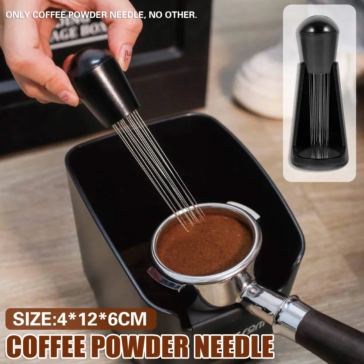 Espresso Coffee Distribution Needle Coffee Powder Distributor Needle Coffee Tool