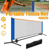 Tennis Badminton Volleyball Net 3M Portable Sports Training Net For Outdoor Court