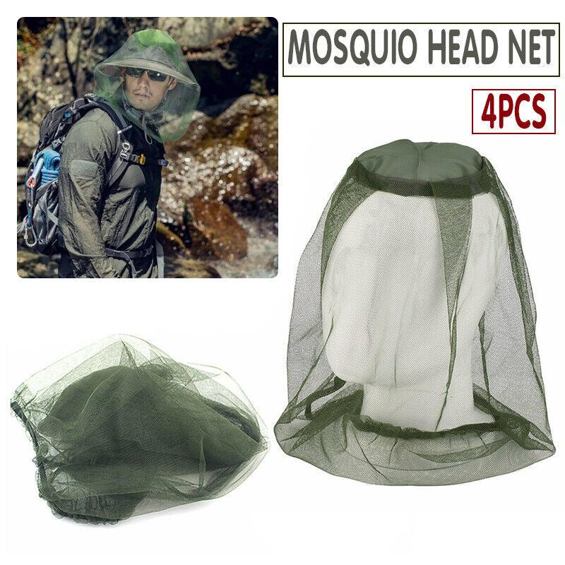 Outdoor Mosquito Head Net Fly Insect Bug Protector for Camping Hiking Fishing