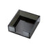 Large Desktop Sticky Note Box Organiser Office Supplies Storage Holder Drawer - Acrylic-Black