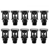10pcs Atomizing Nozzles Water Spray Heads for Lawn Garden Green Belts Irrigation - 3/4 inch