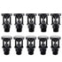 10pcs Atomizing Nozzles Water Spray Heads for Lawn Garden Green Belts Irrigation - 3/4 inch