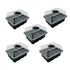 3/5pcs Plastic Seedling Tray Gardening Plant Starter Trays Nursery Pots Planting - 5PCS