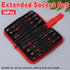 Strong Grip Screwdriver Bit Set 16 Piece Electric Drill Sleeve Portable Tool Kit