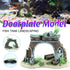 Fish Tank Landscape Archway Door Plate Decoration Fish Shrimp Shelter Aquarium